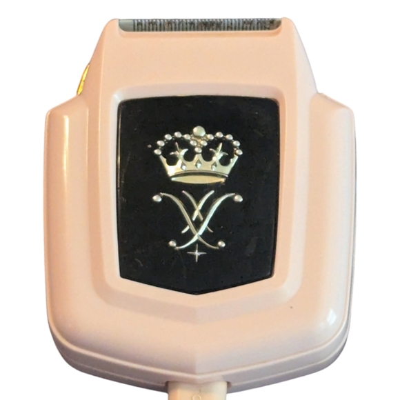 60s Retro Pink Remington Princess Ladies Electric Shaver Crown Design Model BE - Picture 5 of 10